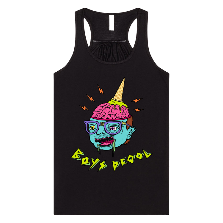 "Boys drool" Racerback