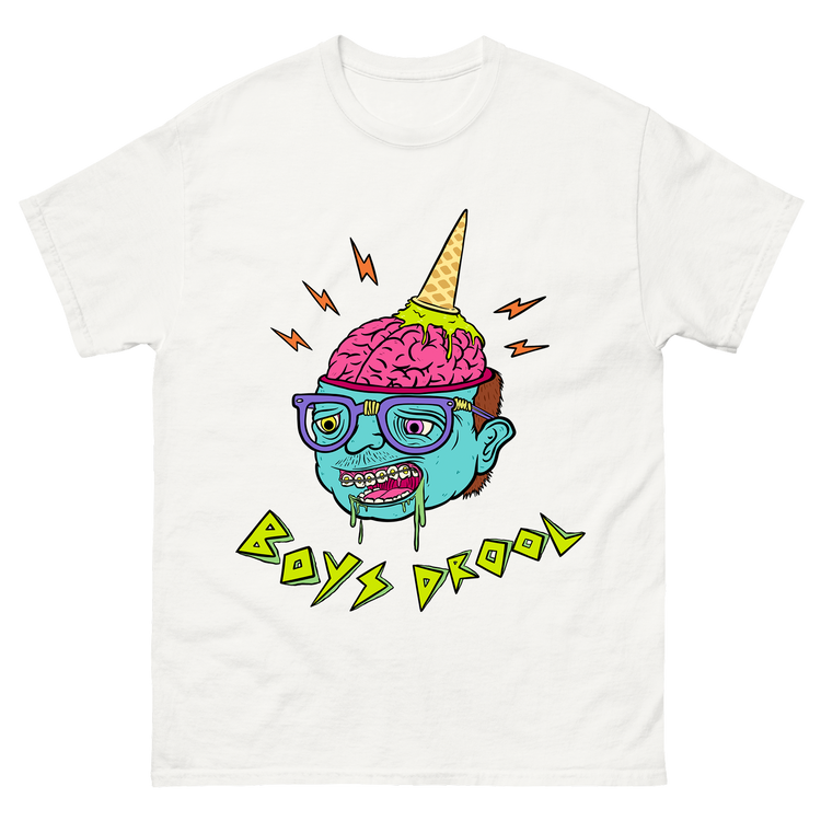 "Boys Drool" Ice Cream Brain T-shirt