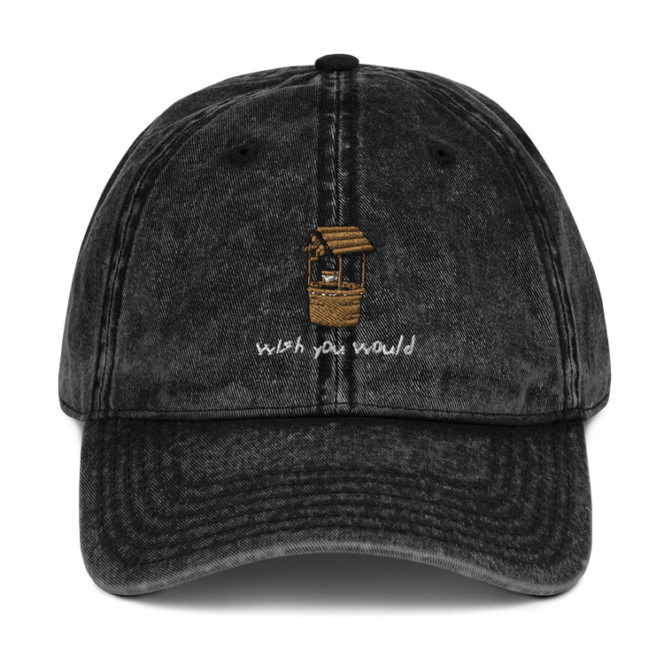 Vintage "Wish You Would" Hat