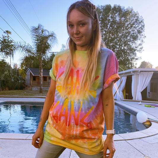 "Gang Gang" Tie Dye Shirt