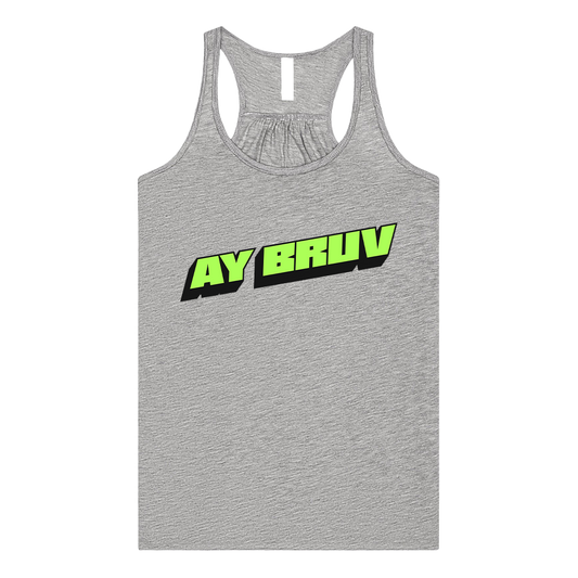 "AY BRUV" Racerback