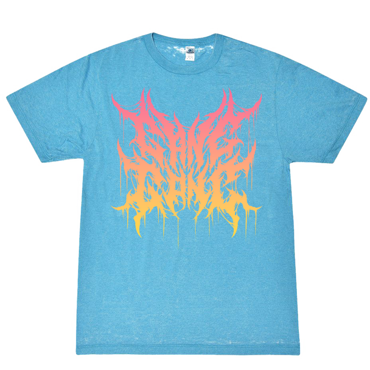 "Gang Gang" Sky Acid Wash