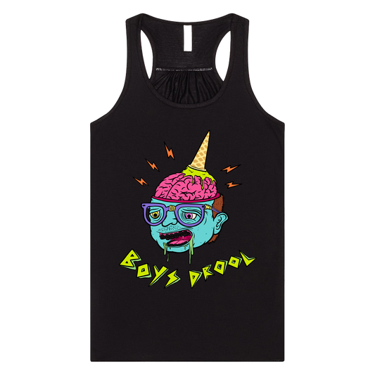 "Boys drool" Racerback
